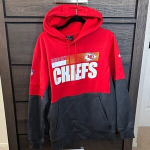 Kansas City Chiefs Red and Grey Hoodie